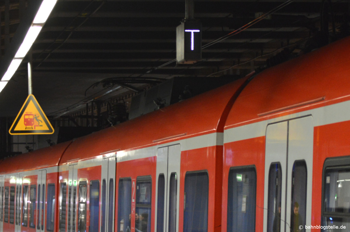 Signal Zp T Bahnhof Stammstrecke S-Bahn-Zug
