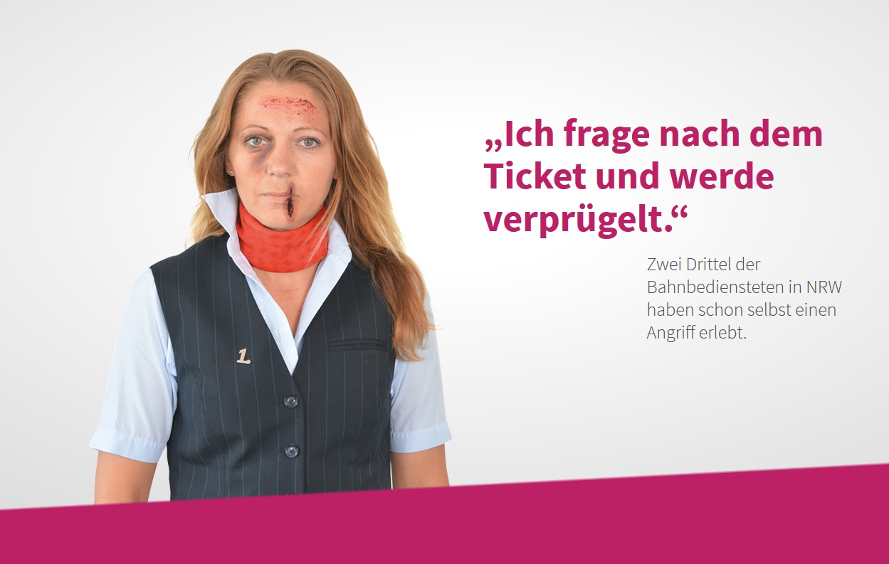 „Gefahrenzone Öffentlicher Dienst“ ist eine Kampagne der Deutschen Beamtenbund-Jugend NRW. (Screenshot/Foto: © dbb jugend nrw)