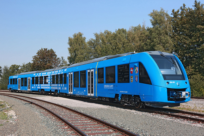 Alstoms Coradia iLint ist ein neuer CO2-emissionsfreier Regionalzug. (Foto: © Alstom)