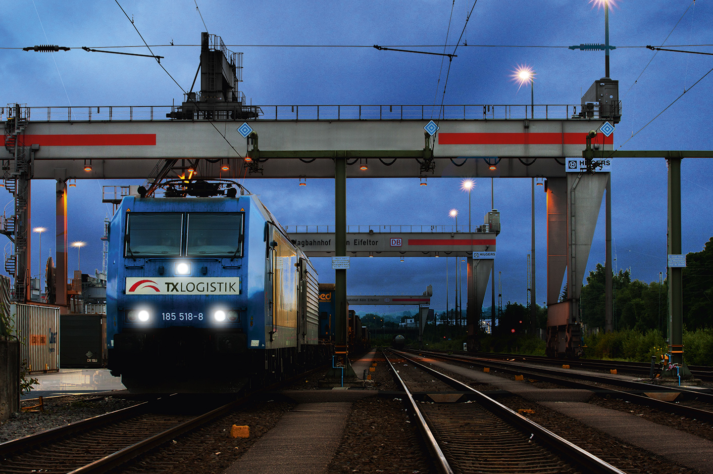 Symbolbild: Ein Güterzug des Eisenbahnverkehrsunternehmens TX Logistik hier im Umschlagbahnhof Köln Eifeltor kurz vor der Abfahrt. (Foto: © TX Logistik)
